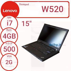 W520-min لپ تاپ دست دوم Lenovo w520/i7/4/500/2/15 - تصویر 1