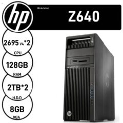 کیس hp Workstation z640 v4-2695 (Dual cpu) استوک