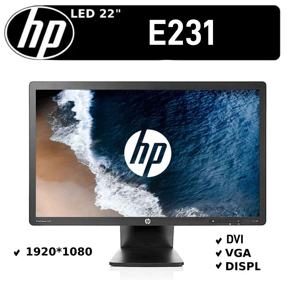 231-hp مانیتور مدل hp E231 (23") استوک - تصویر 1