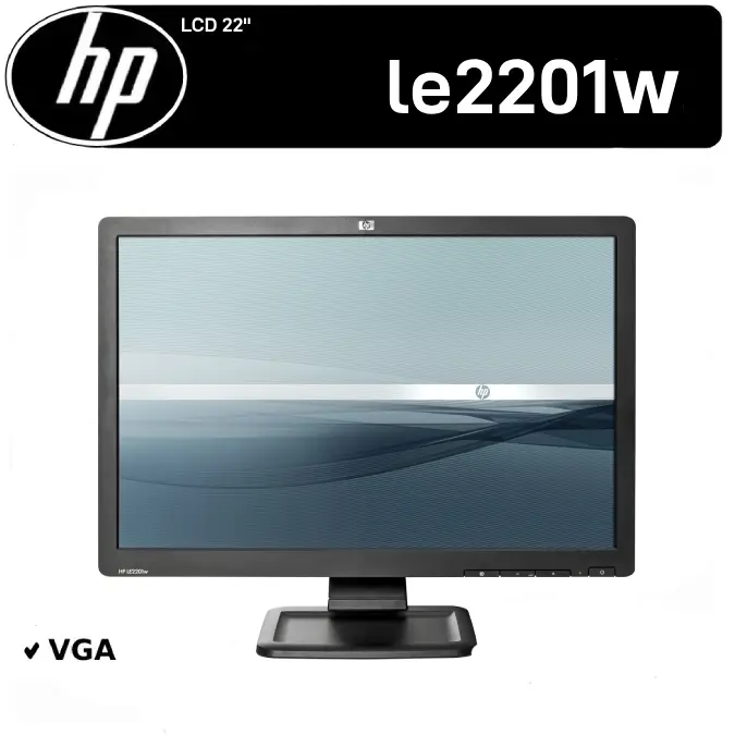مانیتور 2201 اچ پی مانیتور HP le2201w استوک