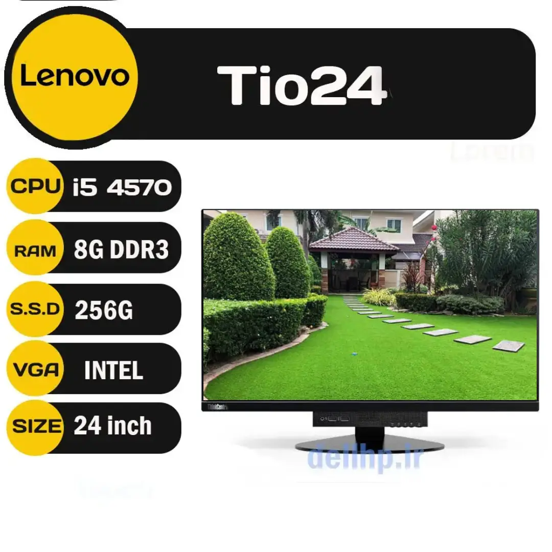 tio 24 4gen آل این وان LENOVO ThinkCentre Tio24 استوک نسل 4 - تصویر 1